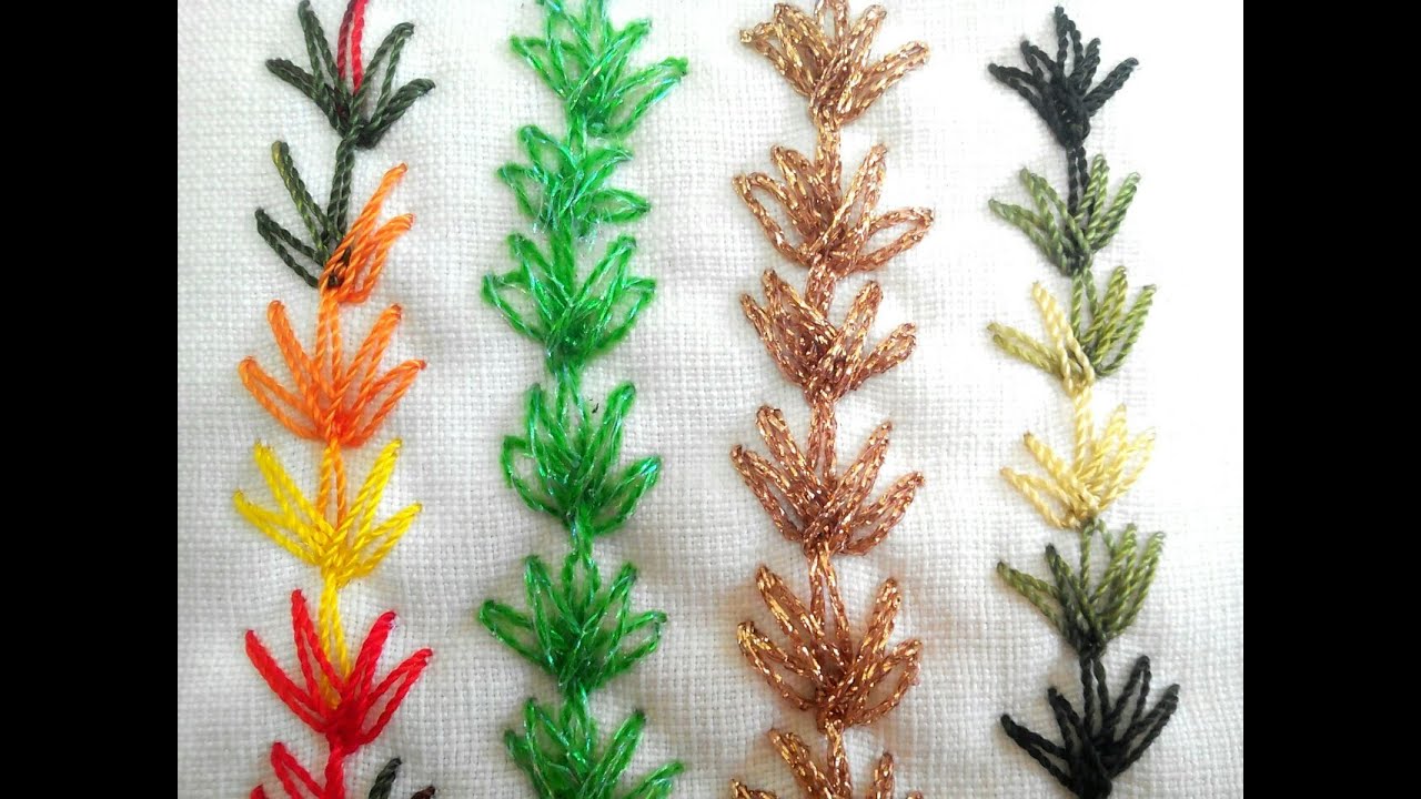 PUNTADA DE ALOE Aloe Stitch