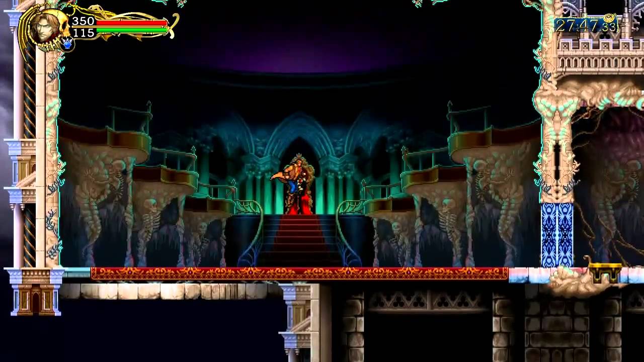 Castlevania HD: Maxed Julius Belmont Gameplay + Heart Of Fire/Simon's Theme from Music Pack 2 (720p)