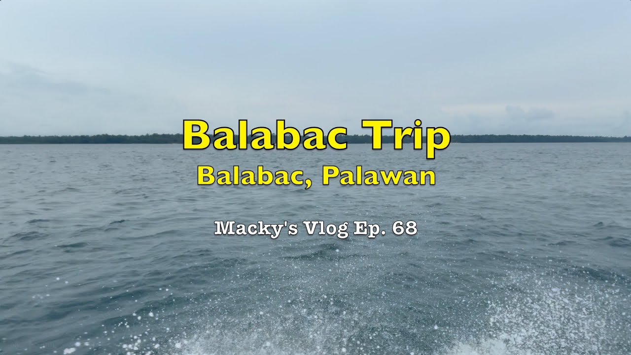 BALABAC, PALAWAN | Onok, Candaramam, Patawan, Sicsican Islands & Nasabuta Reef | December 2024