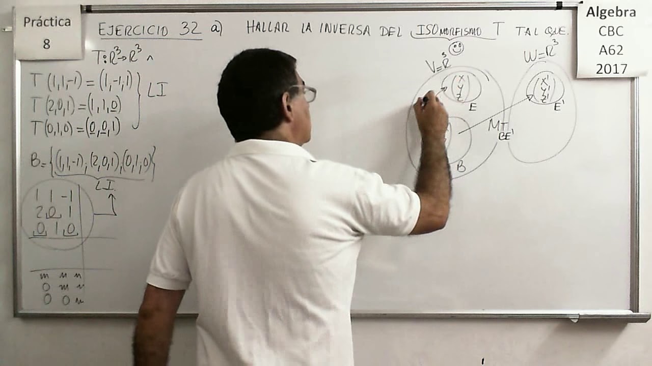 Álgebra CBC A-62 Práctica 8 – Ejercicio  32 a)