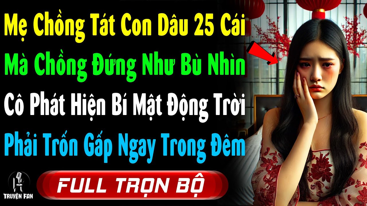 Mẹ Chồng Thẳng Tay Tát Con Dâu 25C, Ck Đứng Như Bù Nhìn, Cô Nhếch Mép Phán 1 Câu Khiến Cả 2 Xanh Mặt