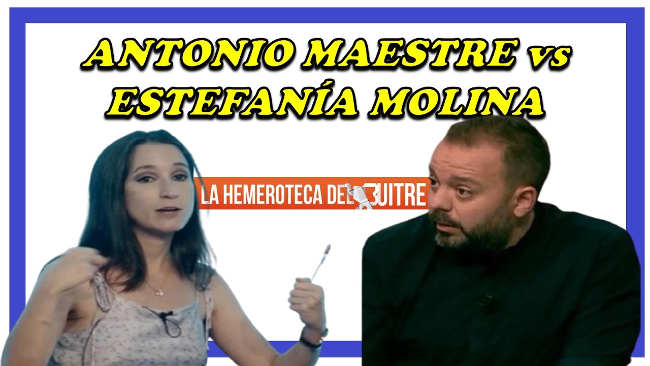 Antonio Maestre vs Estefanía Molina por ir a un acto con Iván Espinosa de los Monteros (2026)
