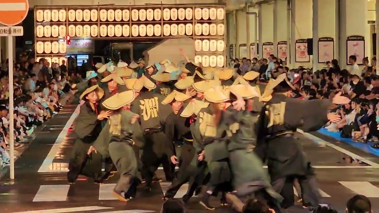 ホストチーム響 2024.9.15にいがた総踊り 万代シティ十字路メイン会場2