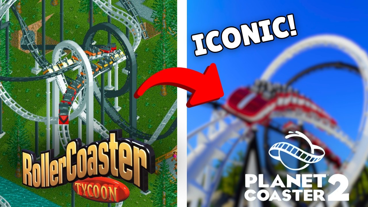 Recreating RCT's Most ICONIC Roller Coaster in Planet Coaster 2