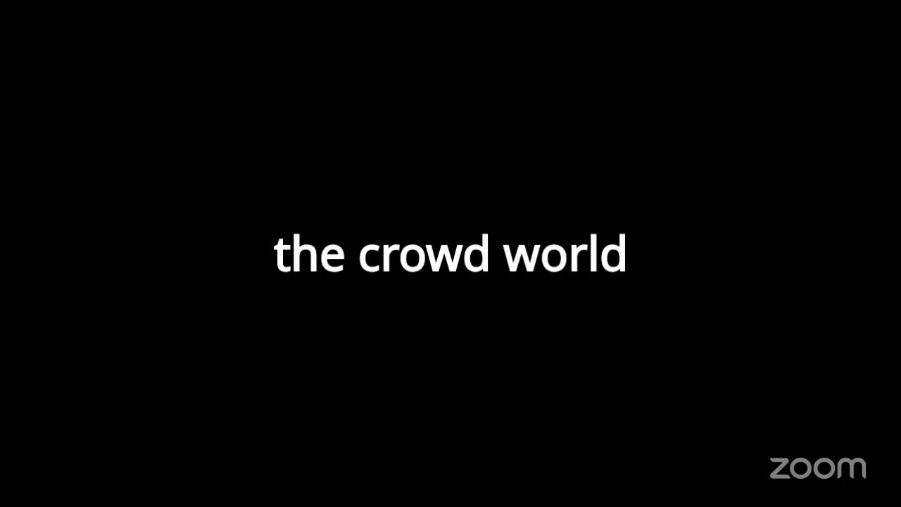 the crowd world's Personal Meeting Room