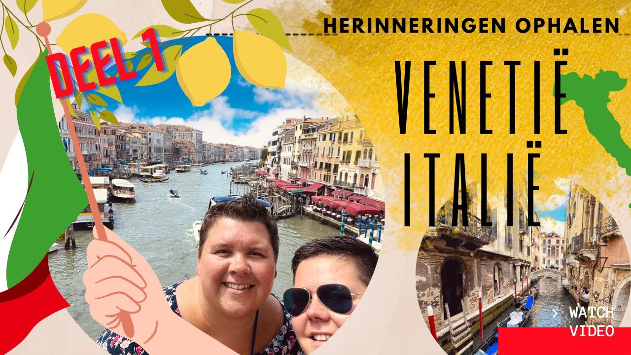 #VLOG48 - CAMPERREIS ITALIË. Op de fiets richting VENETIË. De stad van onze verloving!
