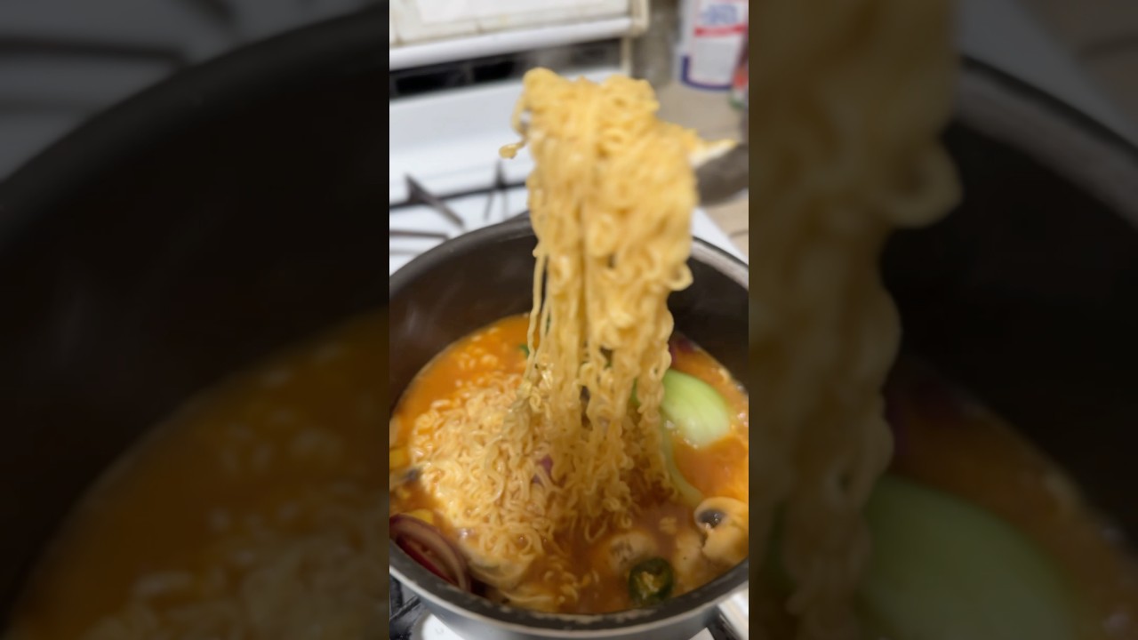 Would you eat volcano noodles?