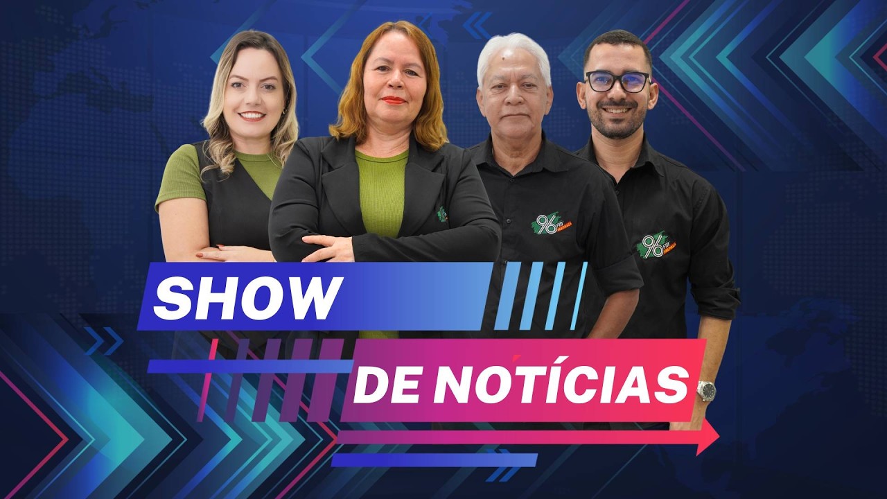 LIVE | PROGRAMA SHOW DE NOTÍCIAS | 96 FM ARAPIRACA  | 28/02/2026