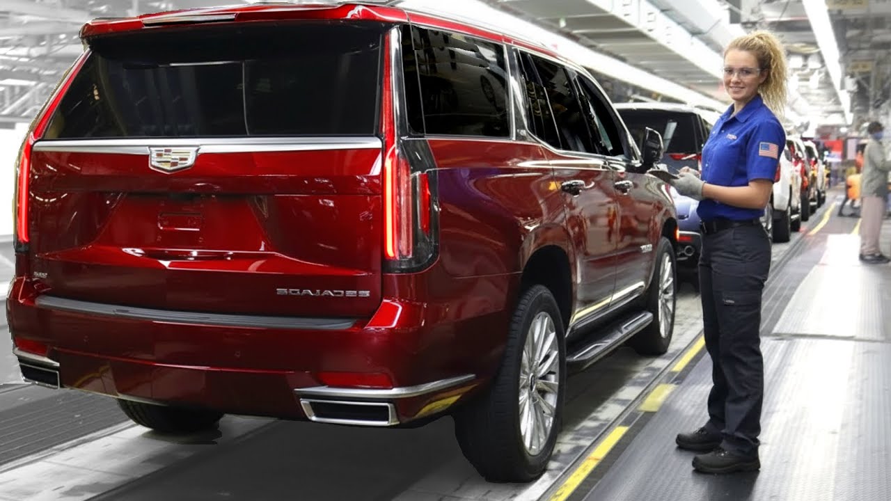 Factory Tour of Super-Advanced Cadillac: Producing Escalade & CTS – Manufacturing process
