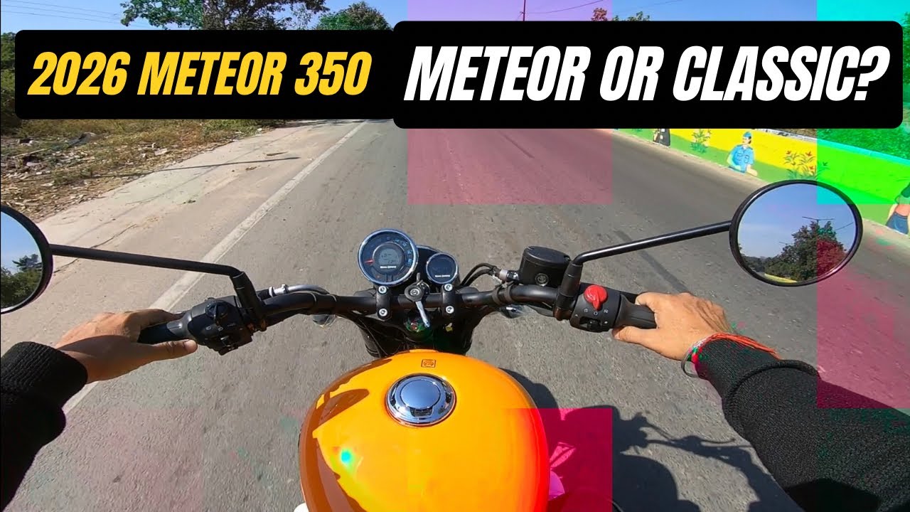 2026 New Royal Enfield meteor 350 detailed ride review  ||