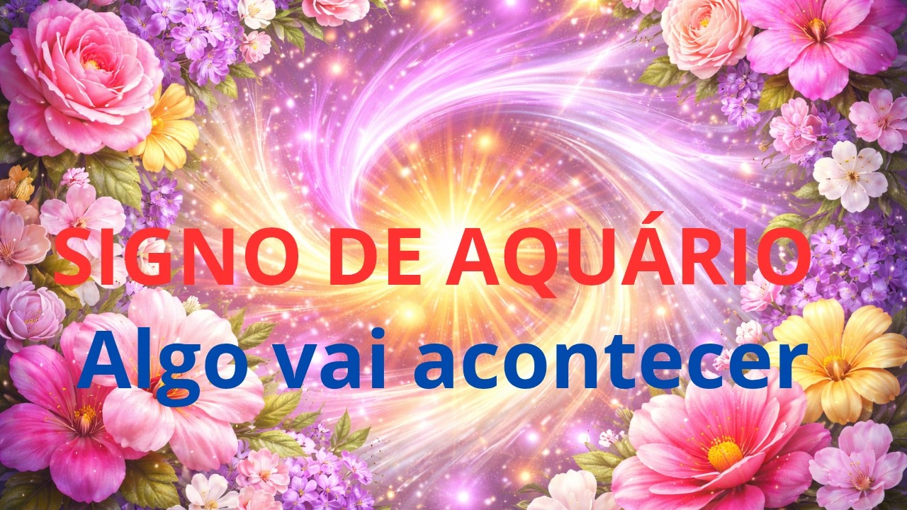 AQUÁRIO ♒️ Algo muito bom está sendo preparado para sua vida!✨️✨️