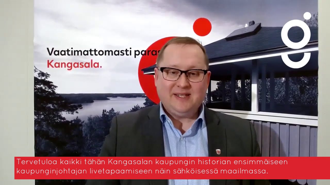 Kangasalan kaupunginjohtajan virtuaalitapaaminen 3.2.2021