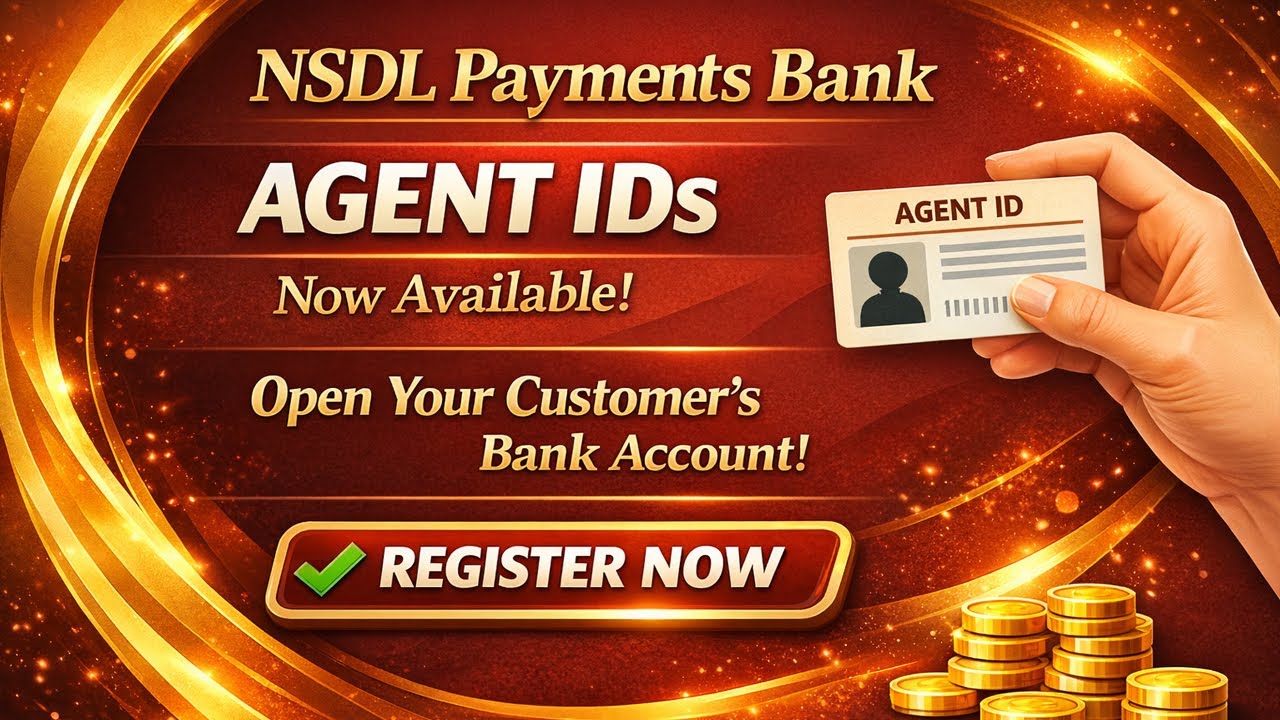 NSDL Payments Bank Account Opening ID Registration 2026 🔥