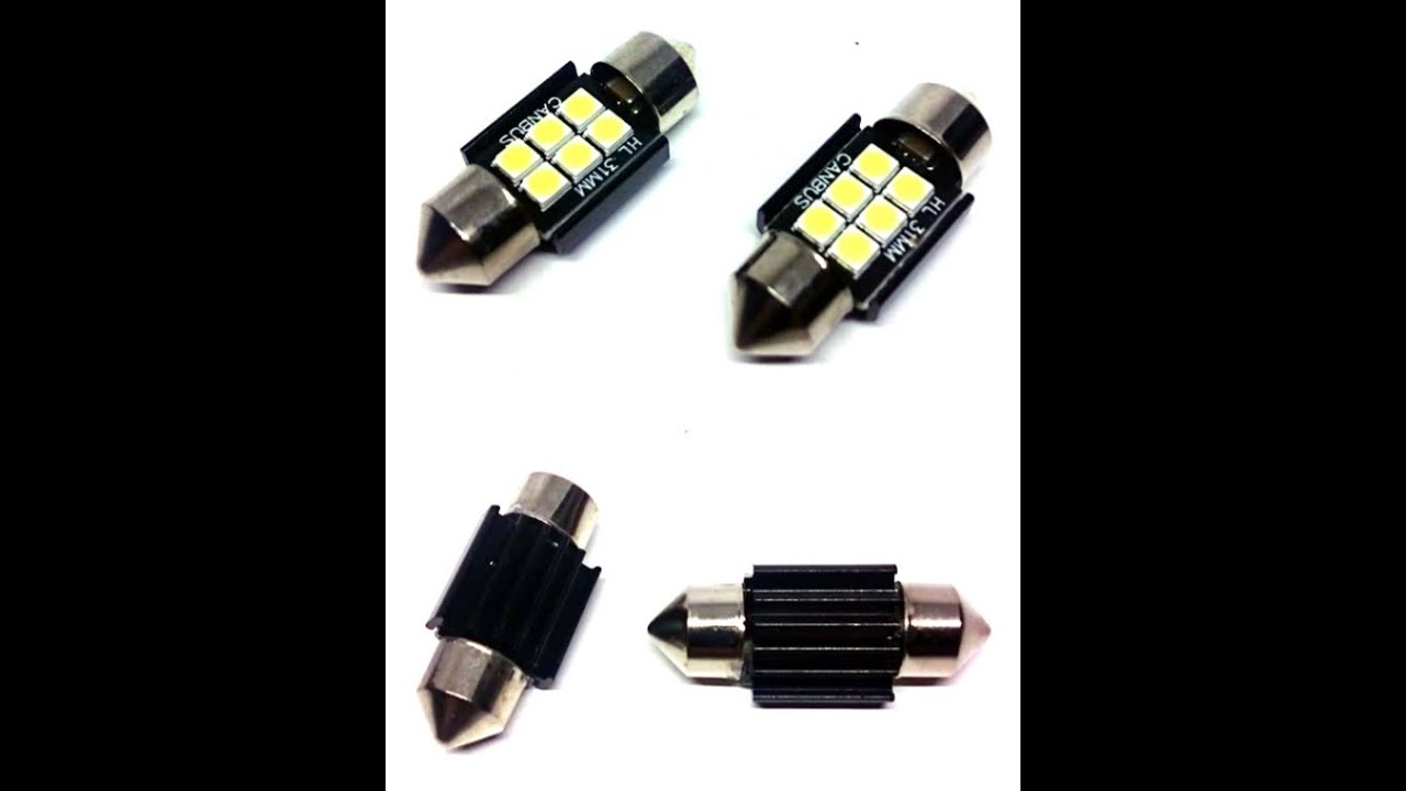 RPTECH Sofit Plaka Bagaj Tavan I&ccedil; Aydınlatma Ampul&uuml; Canbus 6 Led 31 Mm C5w 6500k Beyaz G&uuml;&ccedil;l&uuml; Işık