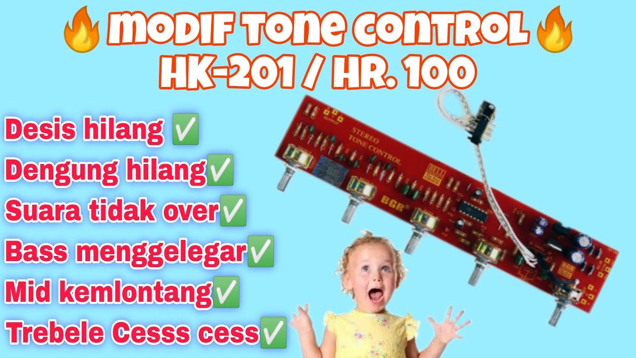Modif tone control bell HK-201 / HR.100
