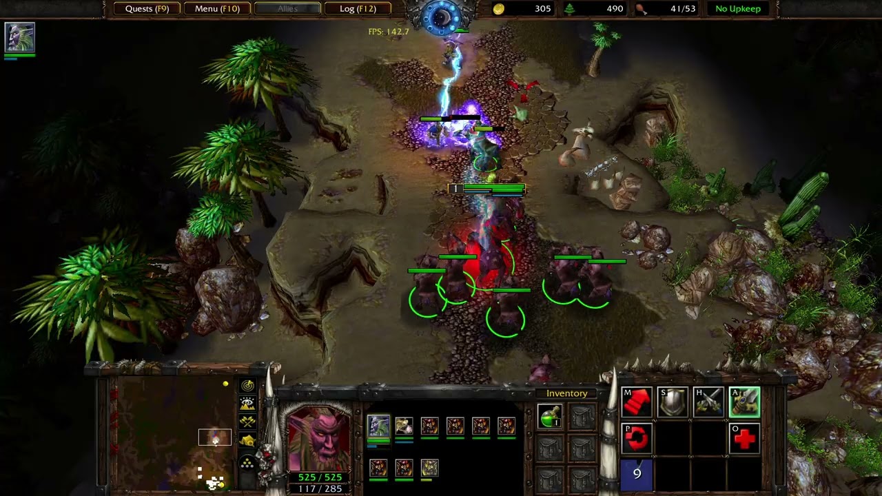 Warcraft 3 Custom Campaign - Entaria -Centaur Crusade - Sandrage's Attack - Chapter 1