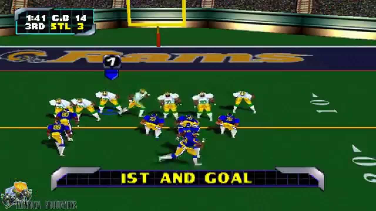 NFL Blitz 2000 - Packers vs. Rams