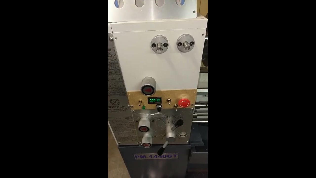 Precision Matthews PM1440GT Lathe VFD Stutter-Start Fixed