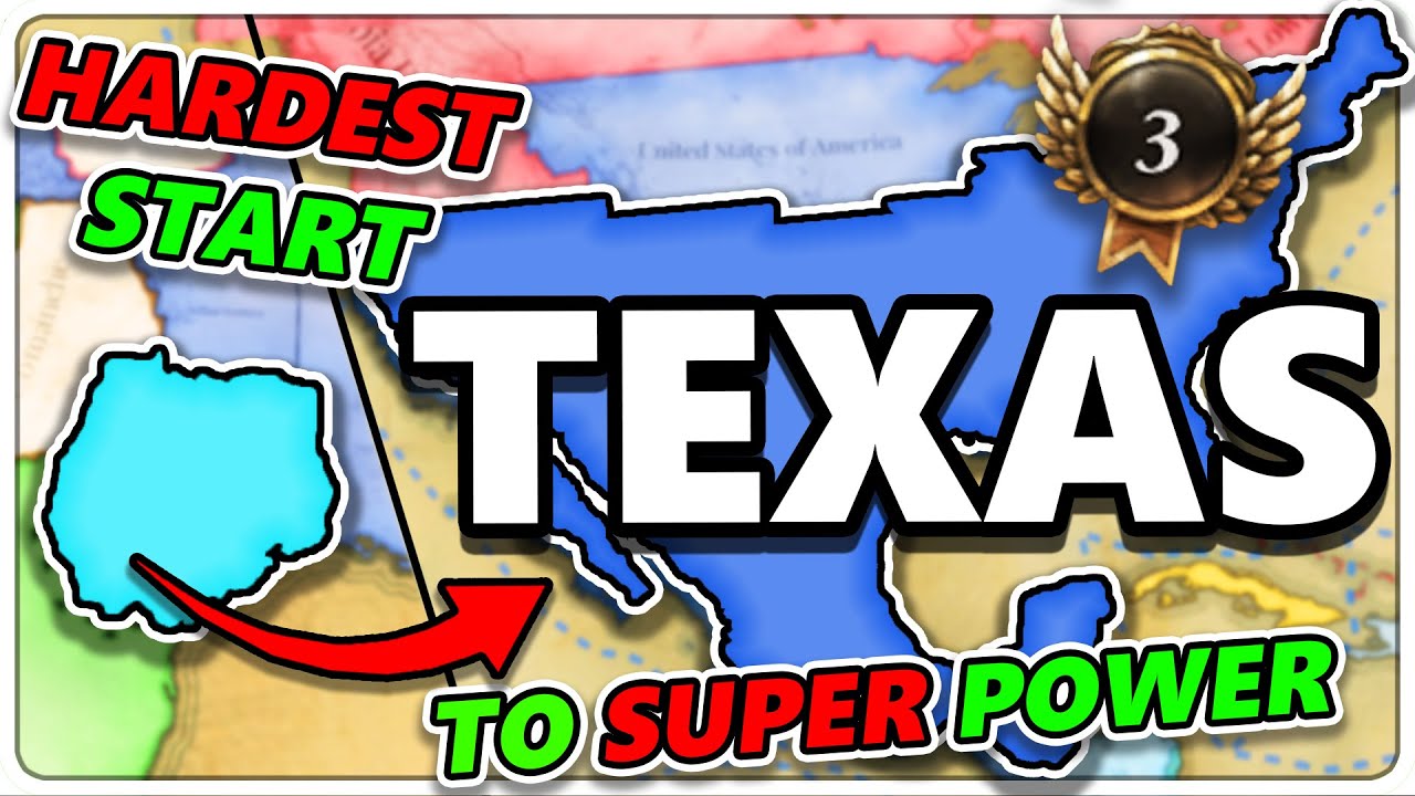 Here's How You FIX The HARDEST START In VICTORIA 3  | TEXAS |