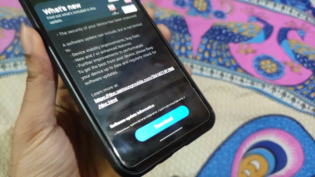 (Malayalam) Again New software update for Samsung galaxy M21 🙄🙄