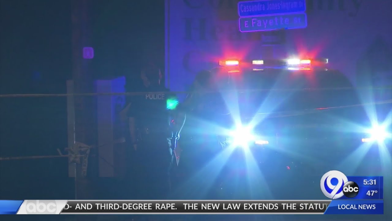 Person stabbed on East Fayette Street