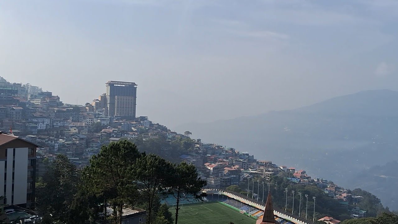 vlog/Driving with travelling in hills village areas road /exploring village near city /sikkim 