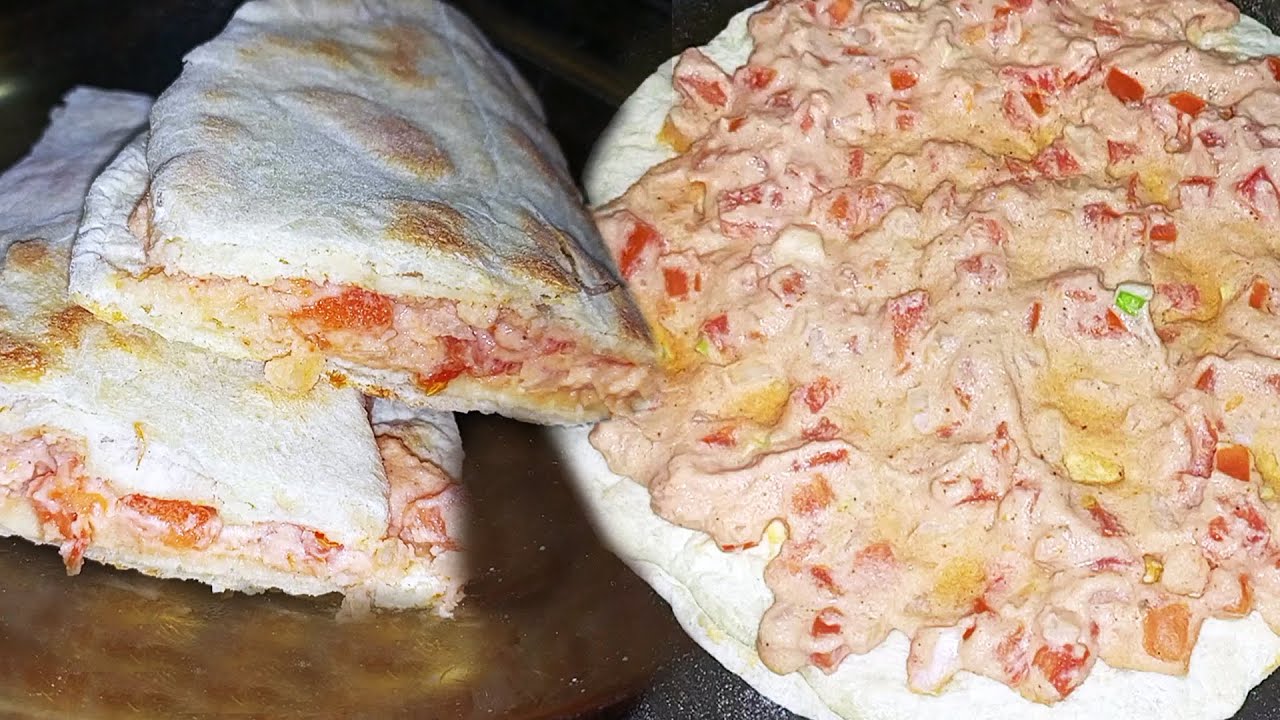 طريقة عمل مناقيش كشك لبناني 😍 Lebanese Manakish kishk recipe