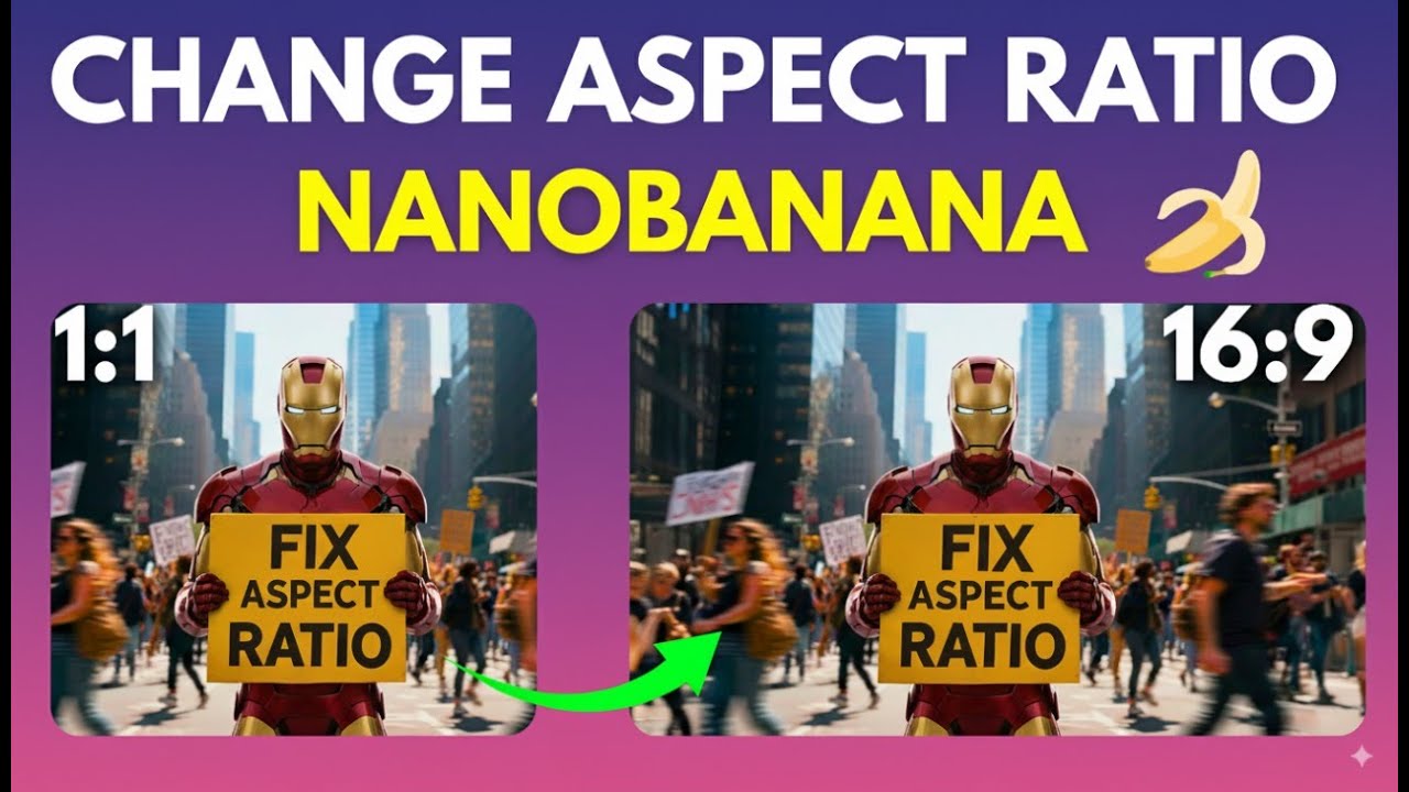 How to Change Aspect Ratio in Nano Banana&nbsp;🍌