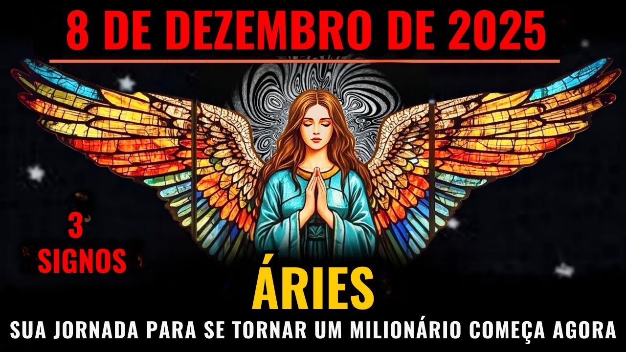 ÁRIES ♈ 8 de dezembro de 2025: 3 Sinais de que sua ERA MILIONÁRIA está começando!