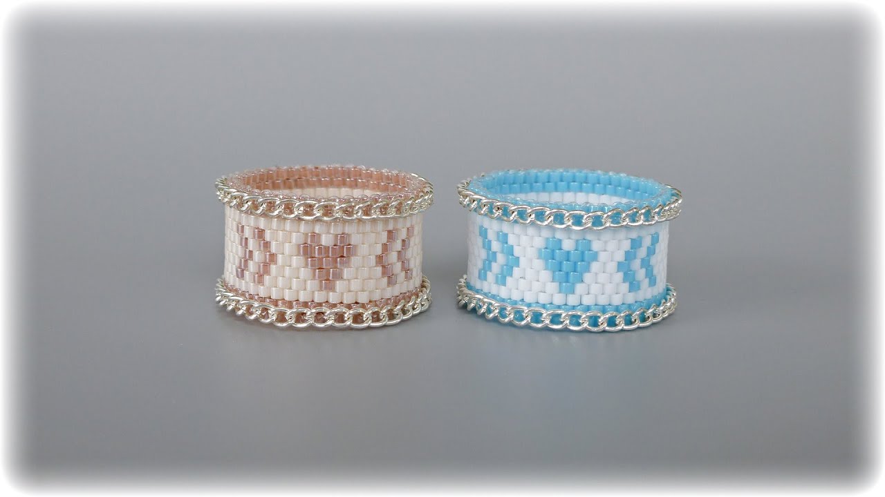 TheHeartBeading: Peyote Chain Ring