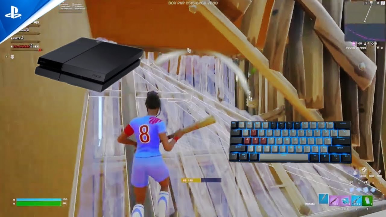 Best Ps4 KBM player dominates Box PVP 📦 + Magegee Blue Switches (HD 60FPS)