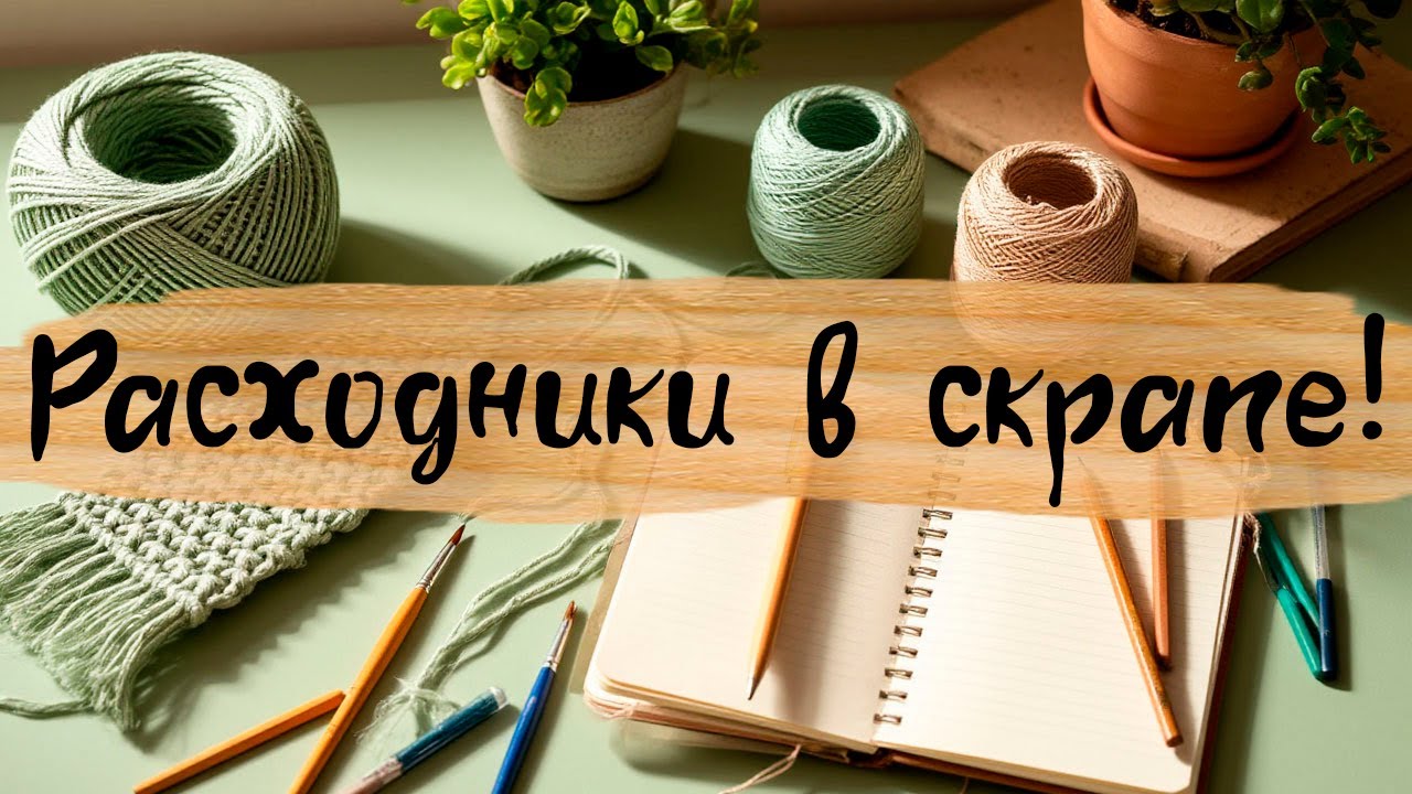 Расходные материалы в скрапе
