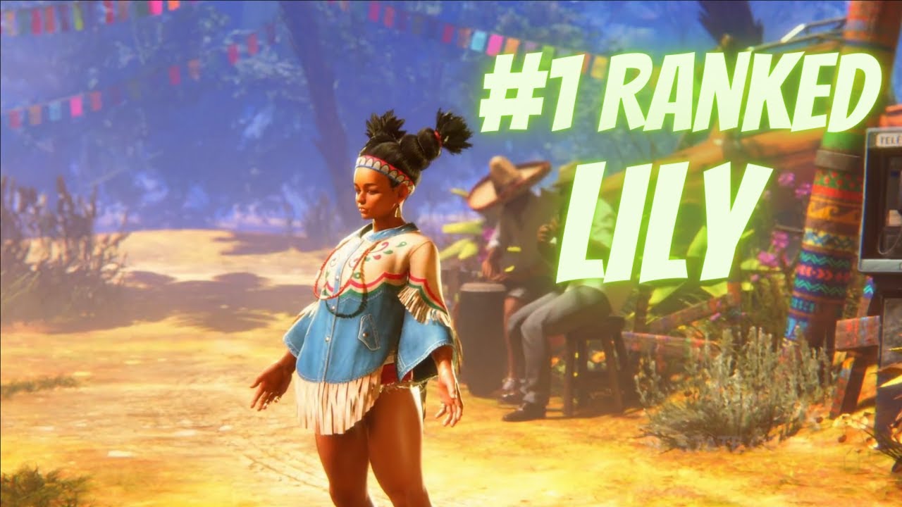 SF6 ElChakotay Rank #1 LP Lily Compilation | Street Fighter 6