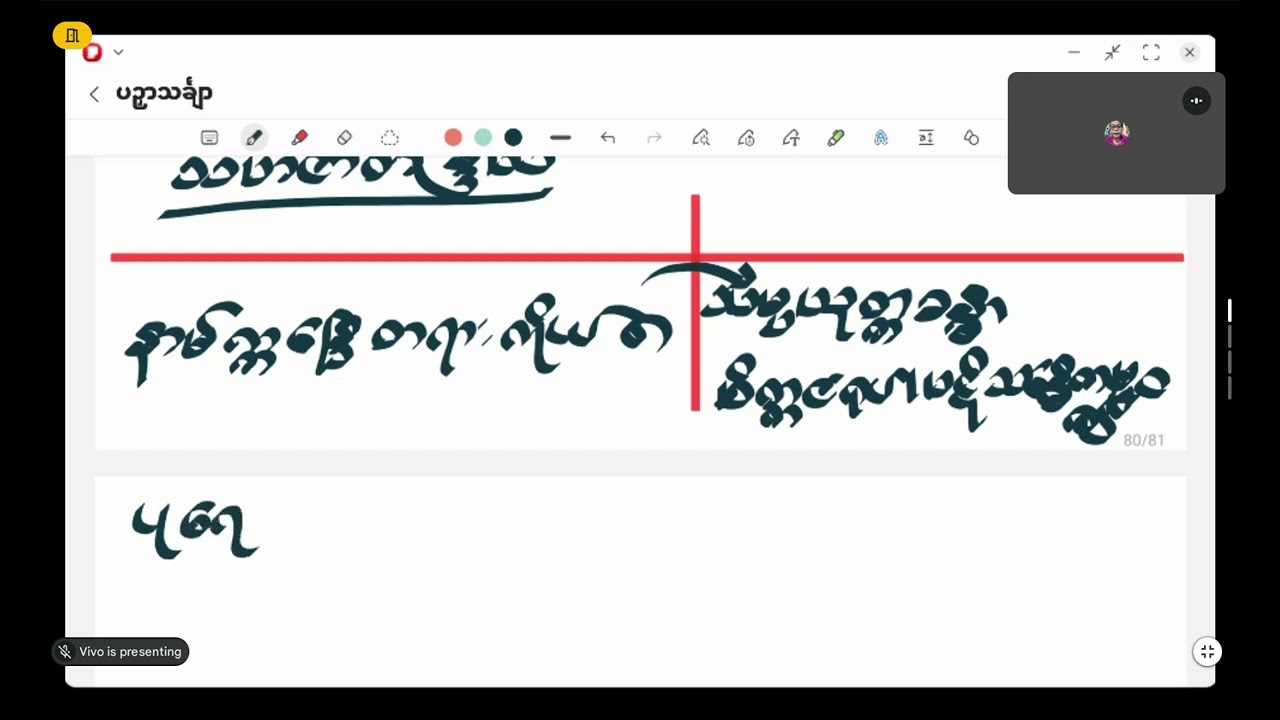 ပဉှာသင်္ချာ ၁ အနုလောမ မိဿကပကိဏ္ဏကဃဋနာ part 50