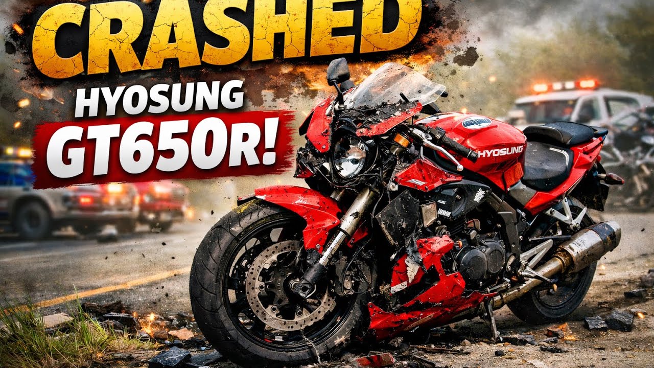 My Worst Nightmare. Hyosung GT650R Crash #hyosung #superbike #youtube #crash SHG | Part -1