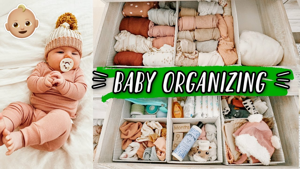 HOW I ORGANIZE BABY CLOTHES! + putting away newborn size :(