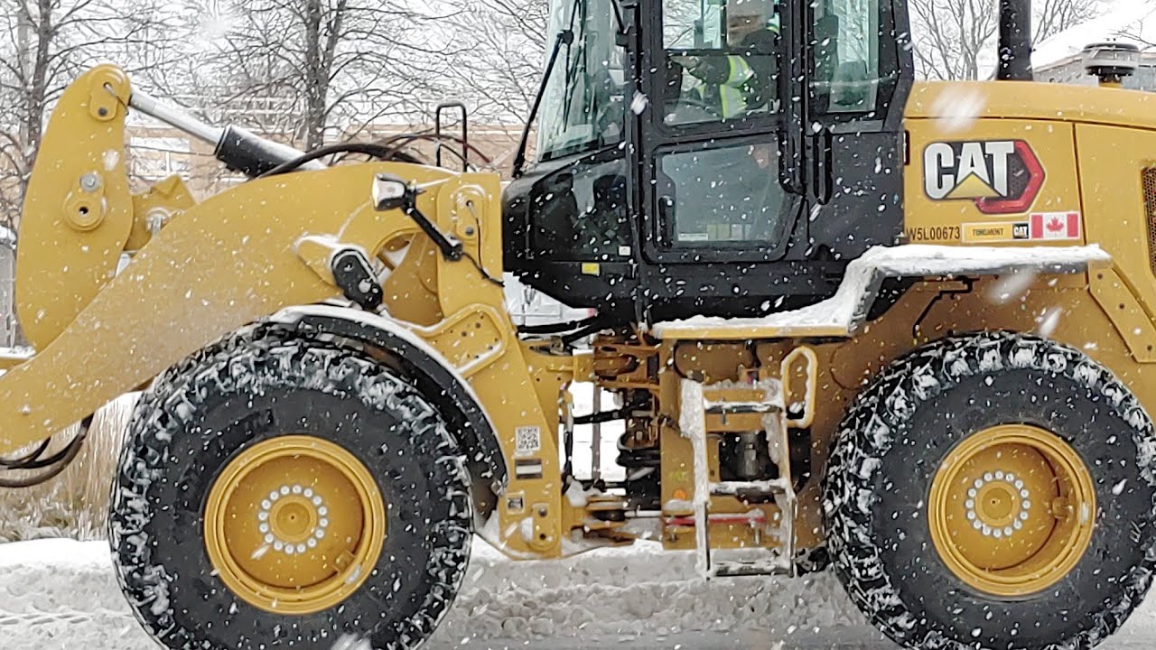CAT 926M Wheel Loader Snow Plow