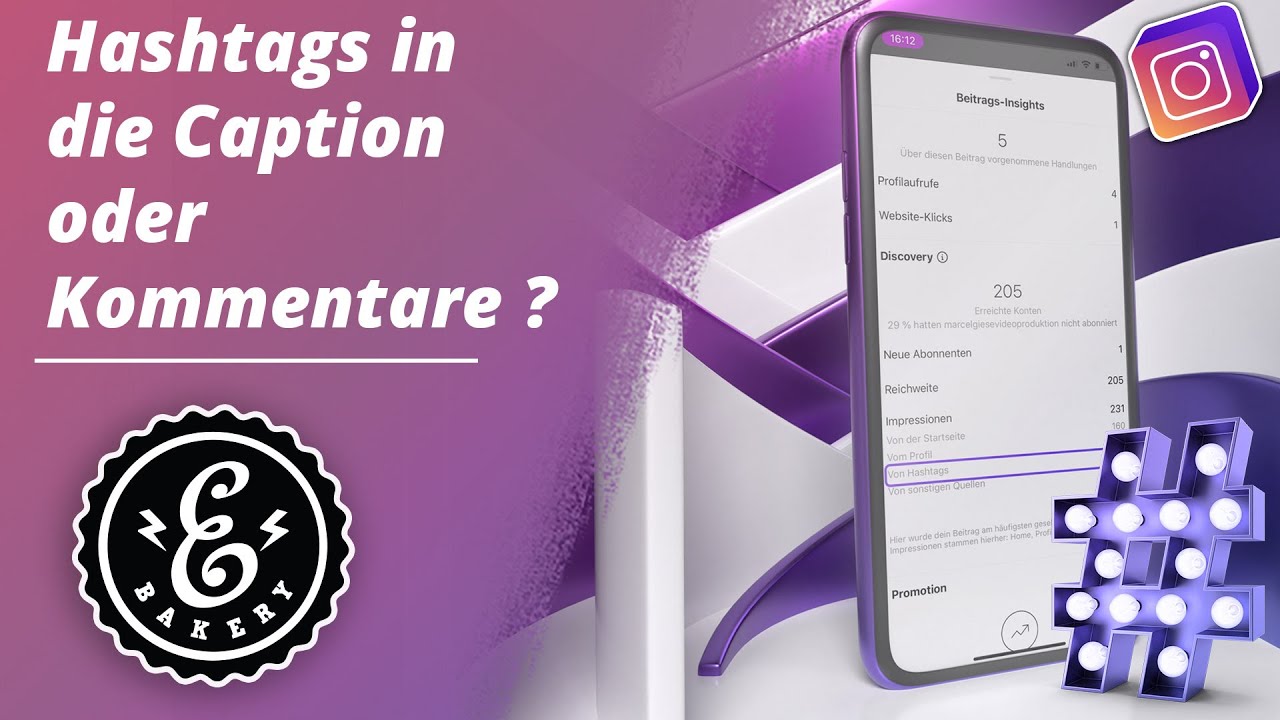 Instagram Hashtags in die Caption oder Kommentare? - Diese Methode ist die Bessere | Tutorial