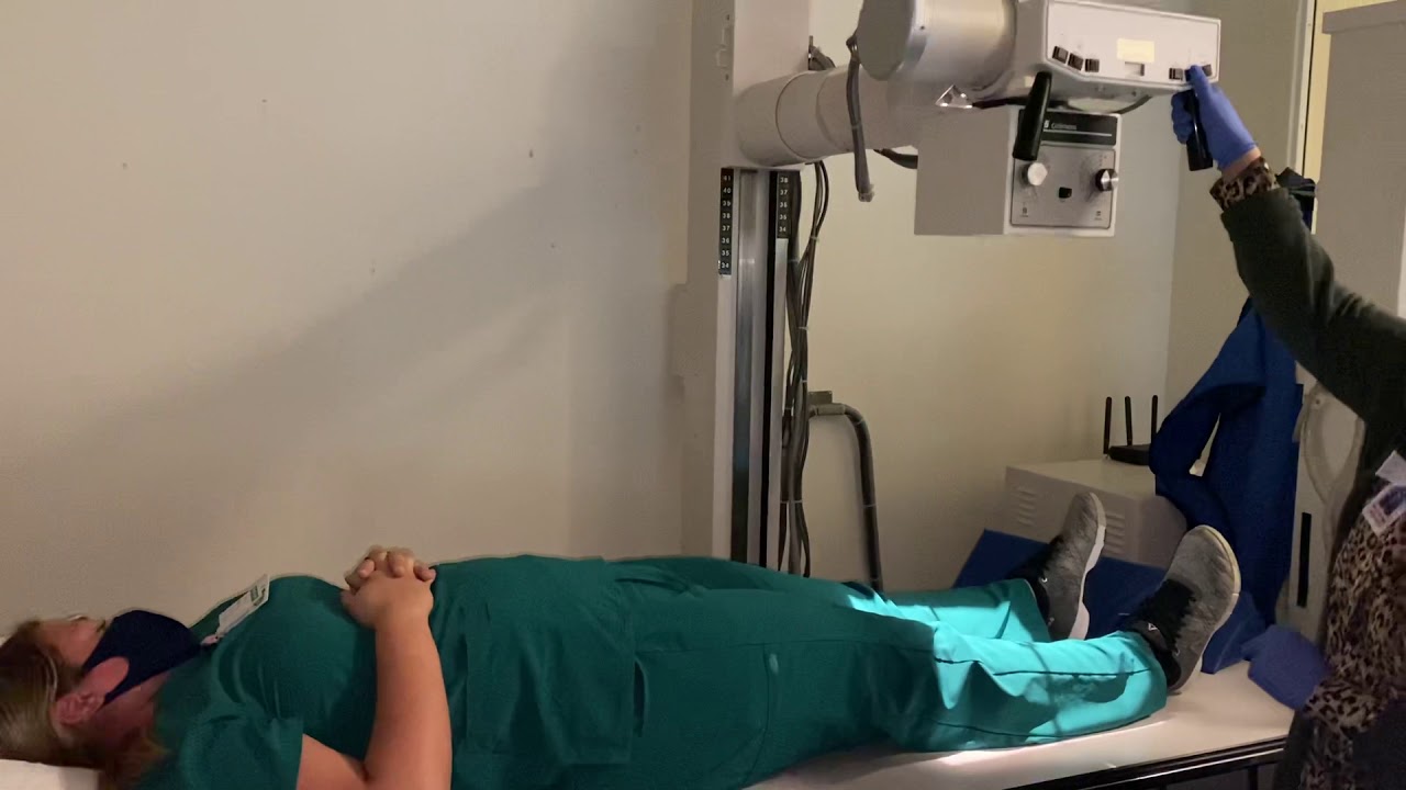 Barium Enema positioning