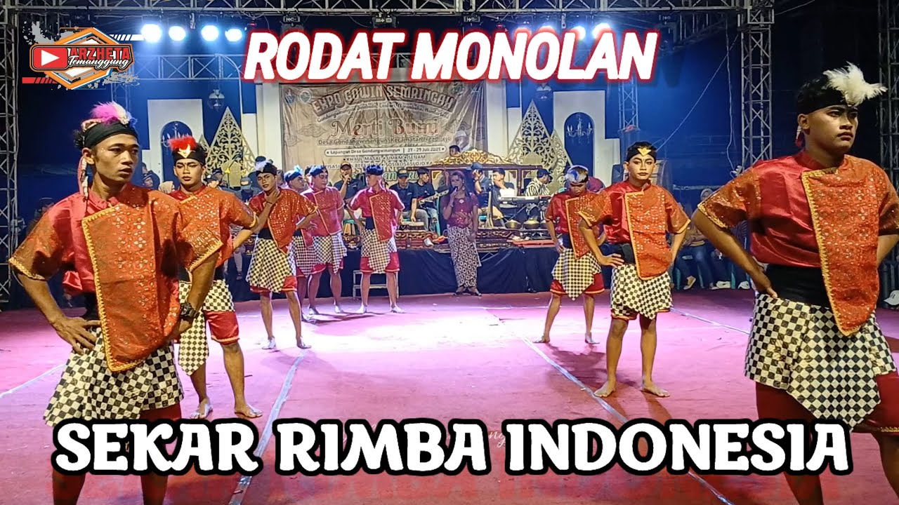 SEKAR RIMBA INDONESIA || BABAK MONOLAN SEKAR RIMBA LIVE GONDANG WINANGUN NGADIREJO TEMANGGUNG