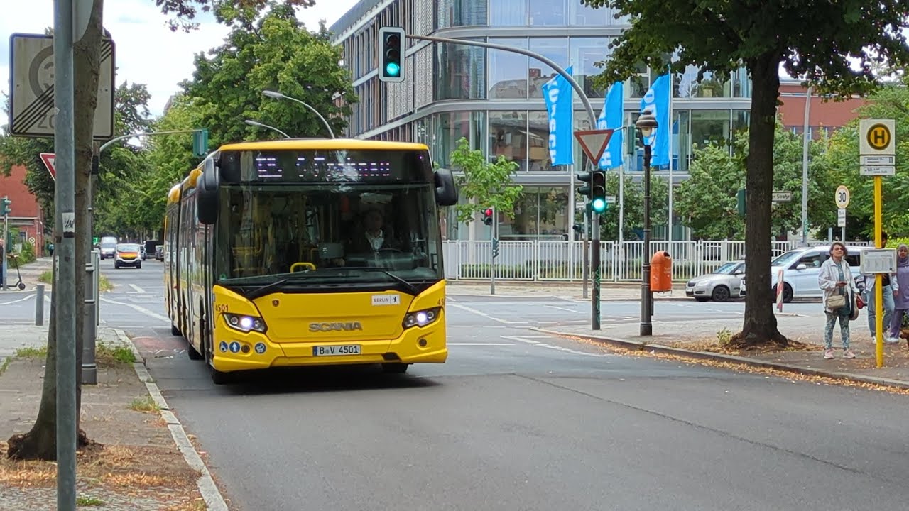 Berlin Bus|Mitfahrt im 125S von Holzhauser Str/Schubartstr bis S Frohnau