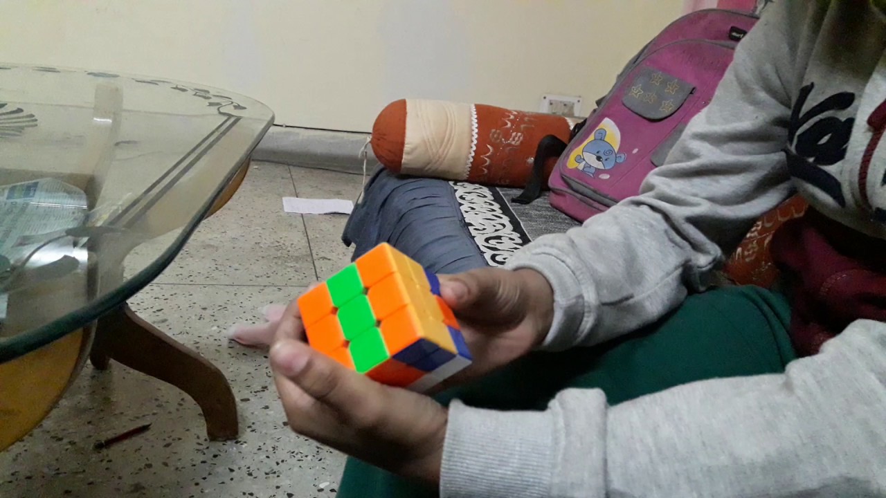 Amazing Rubiks Cube Solving Tricks By Abhiraj Singh 10 Yrs #RubikCube