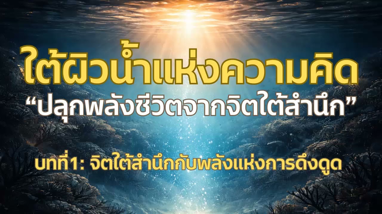 ใต้ผิวน้ำแห่งความคิด | บทที่1 จิตใต้สำนึกกับพลังแห่งการดึงดูด Law of Attraction