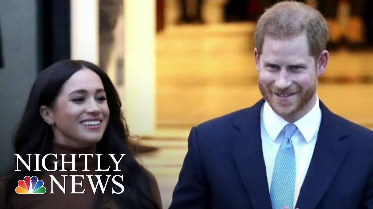 Prince Harry & Meghan Markle To ‘Step Back As Senior Members Of The Royal Family’ | NBC Nightly News