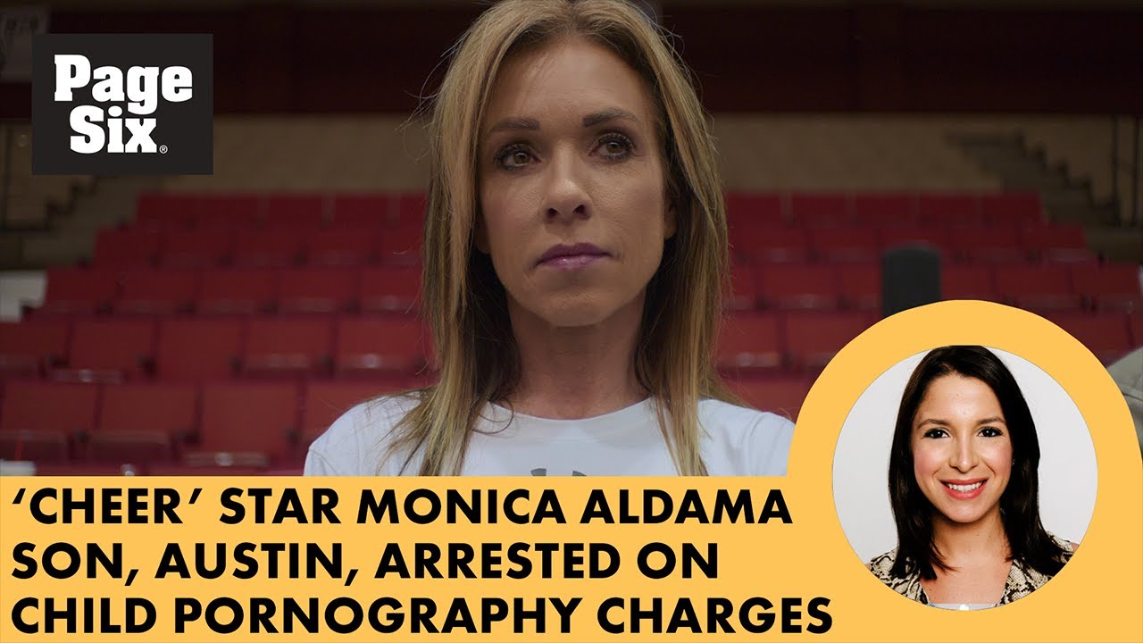 ‘Cheer’ star Monica Aldama’s son, Austin, arrested on child pornography charges