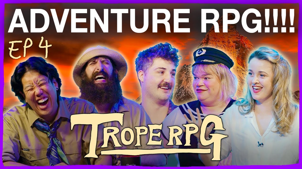 Trope RPG: The Golden Rib Pt 4 | Mark Samual Bonanno, Lena Moon, Harry Jun & Jordan Raskopoulos