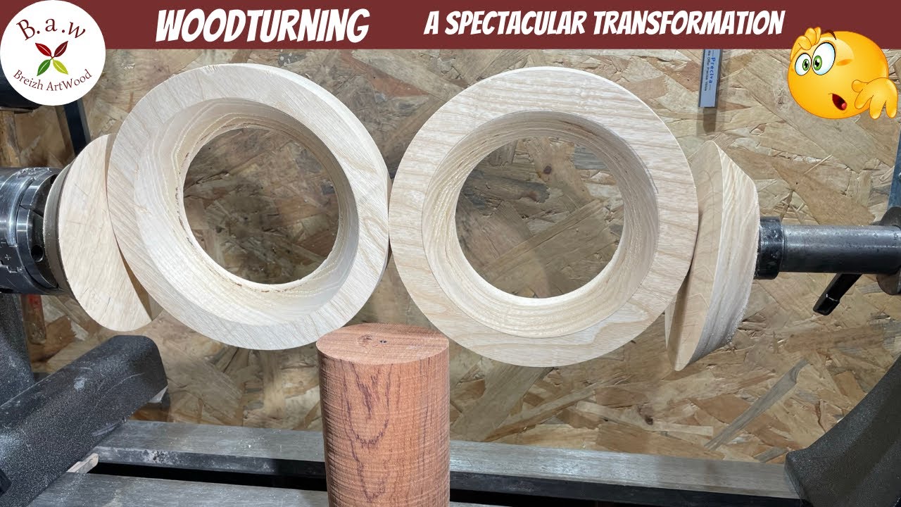 Woodturning  : A Spectacular Transformation !!