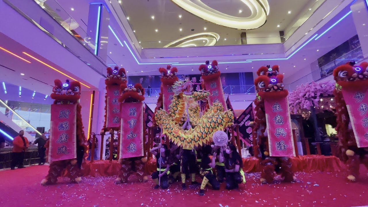 LION DANCE GRAND OPENING ~ Resorts World Las Vegas // LionDanceMe