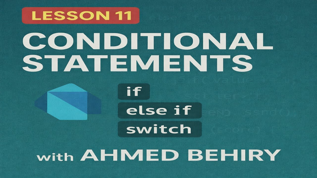 Conditional Statements في Dart | شرح مبسط للمبتدئين