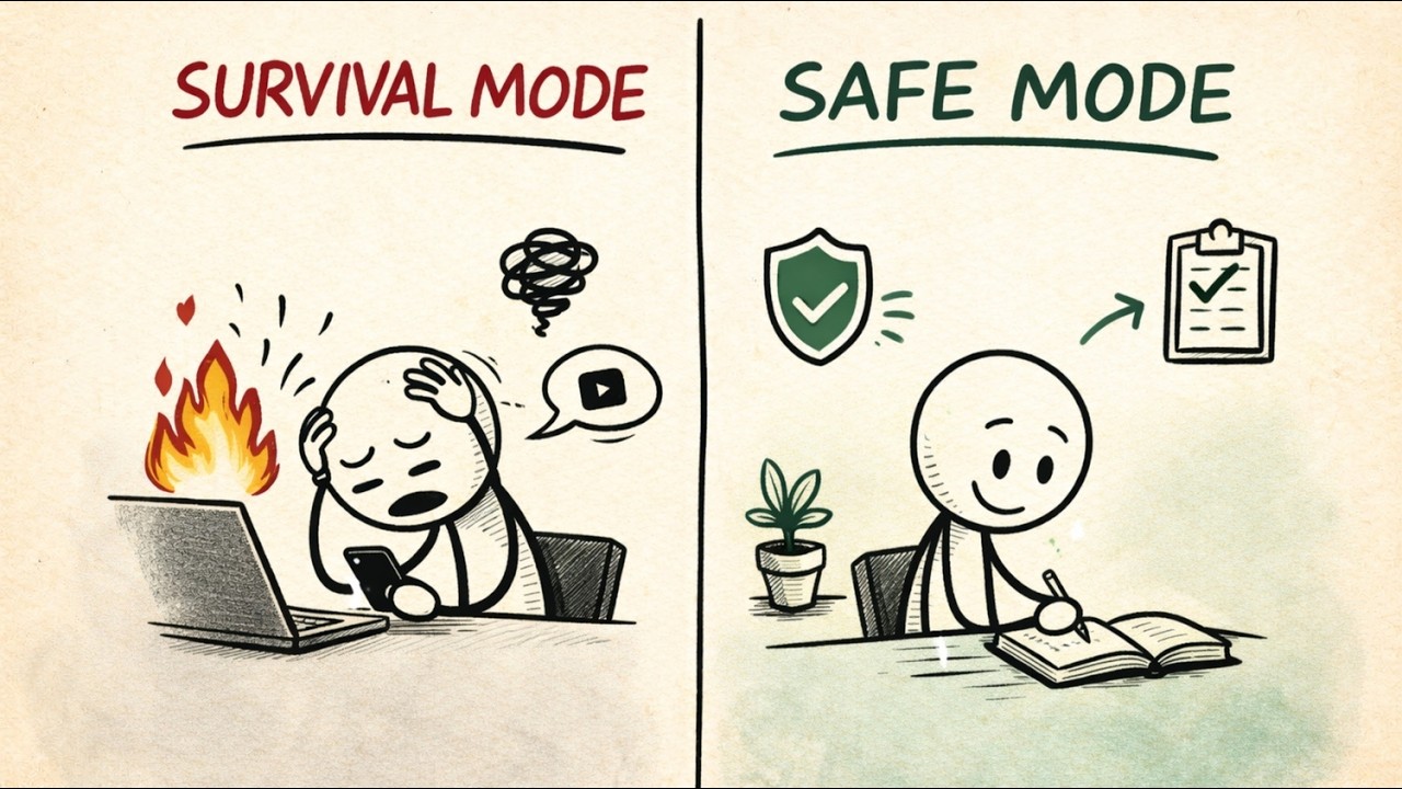 You’re Not Lazy. Your Brain Is in Survival Mode.
